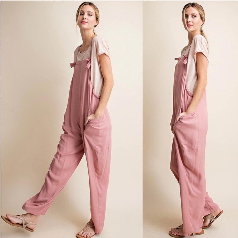 New Comfy Overalls❌LAST 1 SIZE L❌ - Picture 3 of 6